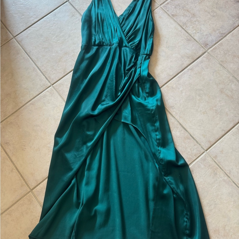 Abercrombie & Fitch Teal Maxi Dress